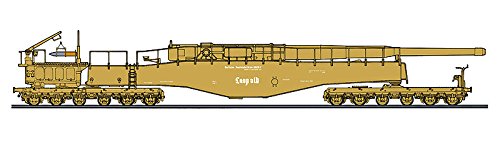 ハセガワ 1/72 レオポルド K5（E） 列車砲 HOゲージ化 Amazon | ハセガワ 1/72 ドイツ陸軍 ドイツ列車砲K5 E